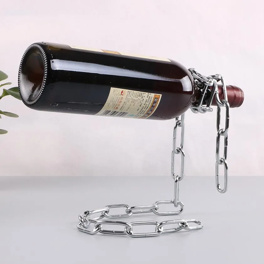 Chain wine on sale holder