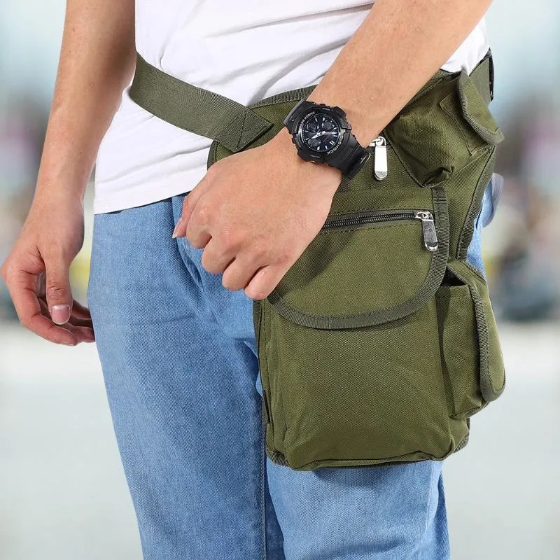 Military Waist Pack Professional Drop Utility Thigh Pouch Multi-Pockets Tactical Ride MOLLE Leg Bag Outdoor Bags