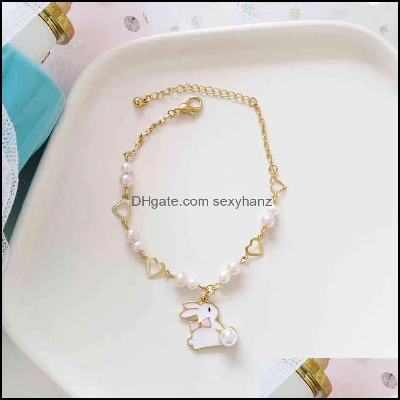 Bracelets bracelet little Sweet rabbit temperament simple student girl Style b4018