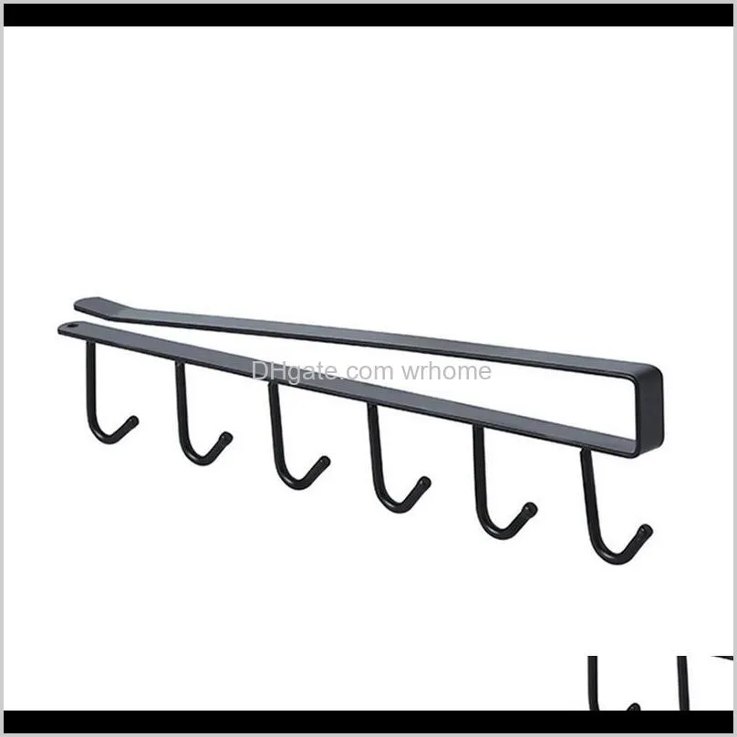  of punch storage shelf hanging cap paper shelves kitchen iron multifunction hanger - 1 piece hooks & rails