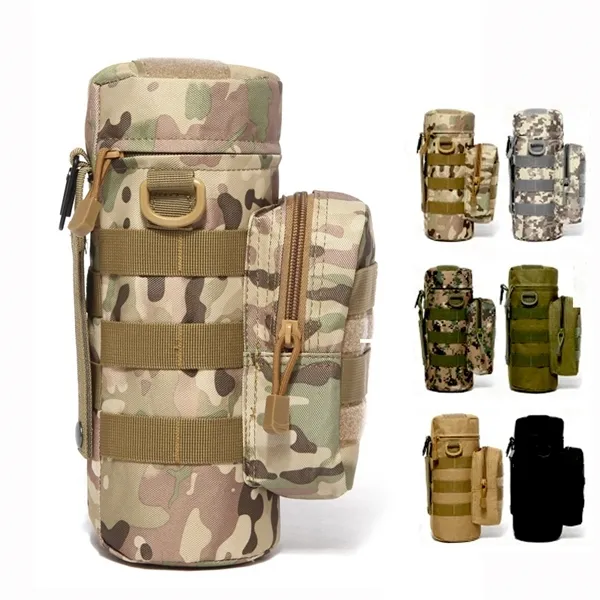 Molle Tactical Camping Water Bottle Bag For Outdoor Activities