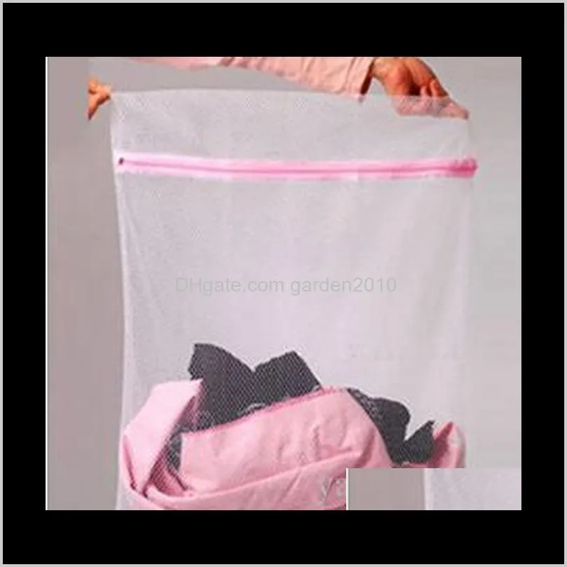 2000pcs 30*40cm washing machine underwear bag mesh bag bra washing care laundry bag in best price