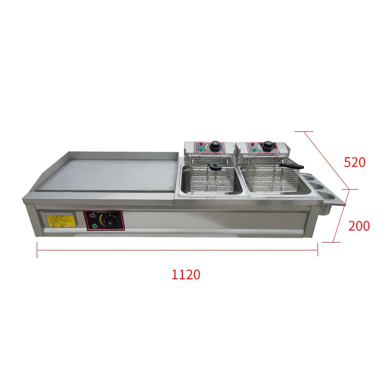 Friggitrice Elettrica 3000W 10L In Acciaio Inox - Capacità Olio 6L, Termostato Regolabile 50-200°C - Foto 3