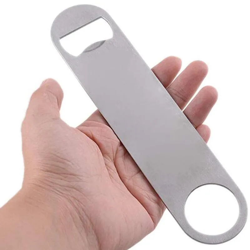 new sublimation blank white bottle opener consumables hot transfer printing stainless steel blank material 178*40*1.8mm LX3903