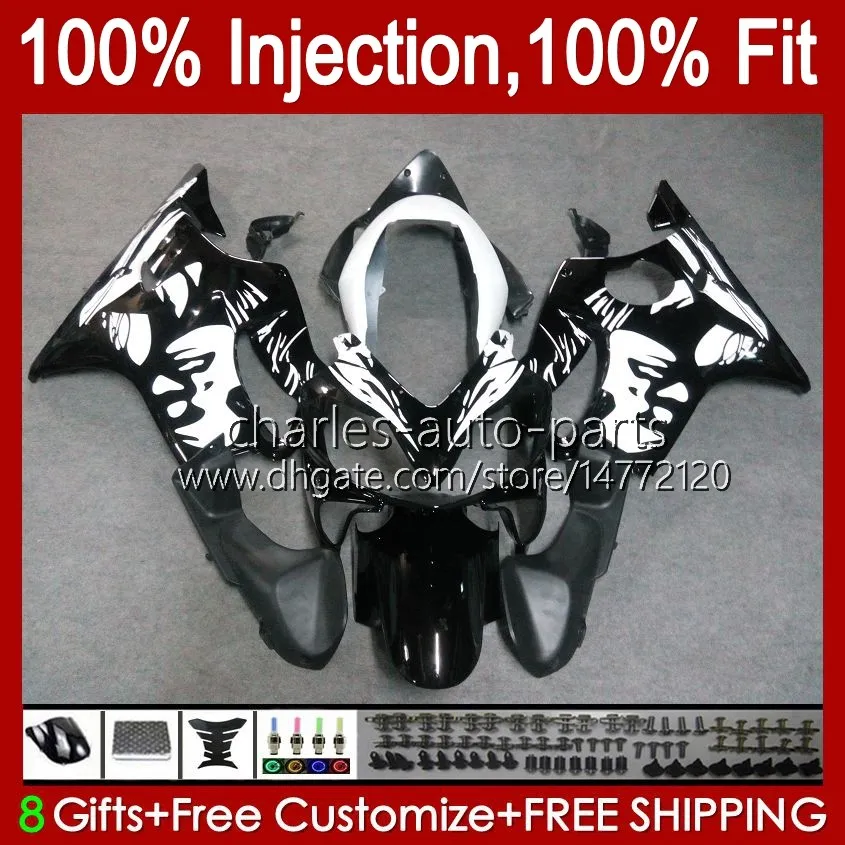 Injection mold Fairings For HONDA CBR600F4 CBR 600 F4 FS CC 600F4 Woman Black 99 00 Bodywork 54No.66 CBR600 F4 CBR600FS 1999 2000 600CC 1999-2000 OEM Body Kit 100% Fit