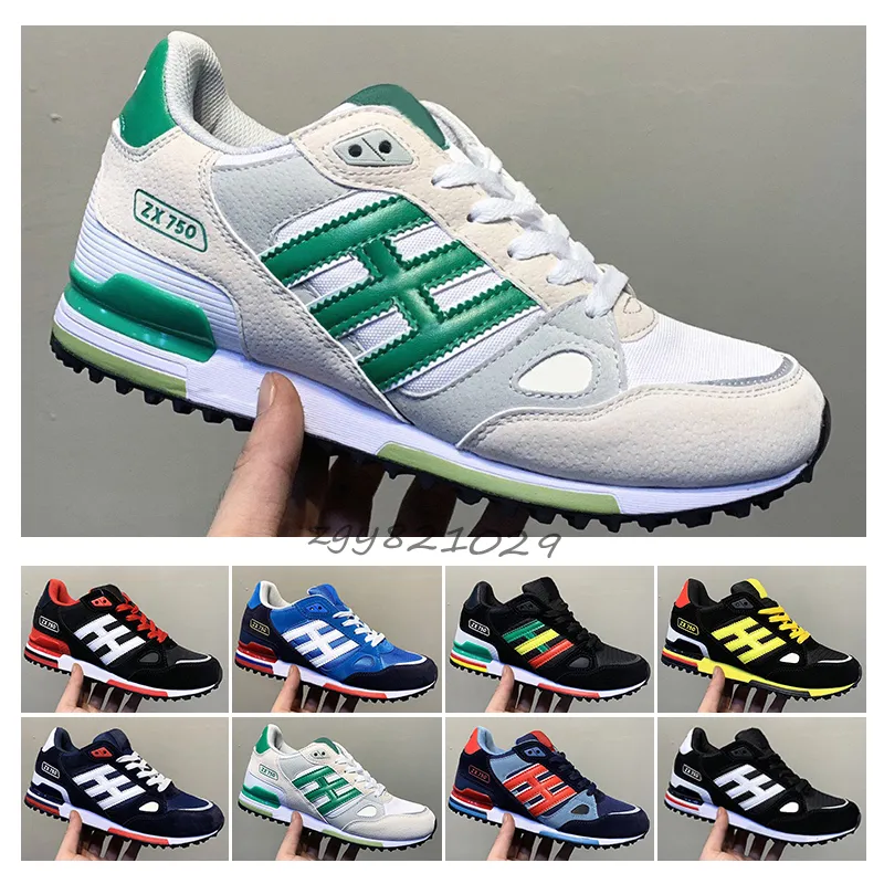 Großhandel EDITEX ZX750 Laufschuhe Mode Sneakers ZX 750 für Männer und Frauen Athletic Atmungsaktive Designer-Sneaker Größe 36-44 RT56