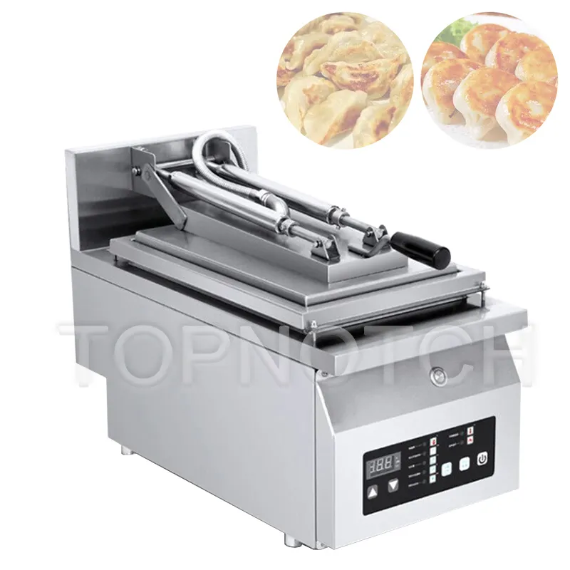 Commercial Parallel Bars Electric Automatic Fried Dumpling Machine Horizontal Bar jiaozi Maker