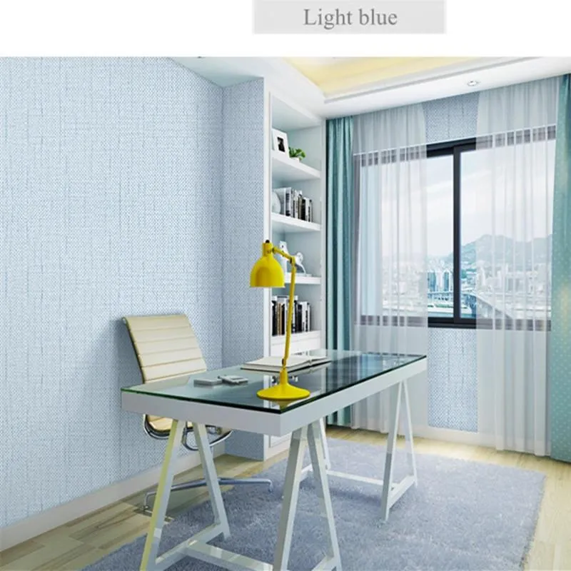 Papéis de parede linho cor lisa para paredes 3d minimalismo texturizado wall papers sala de estar casa decoração revestimentos rolos modernos