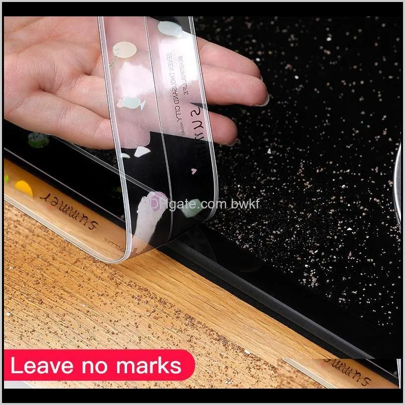 kitchen sink waterproof sticker anti-mold waterproof tape bathroom countertop toilet gap self-adhesive seam stickers