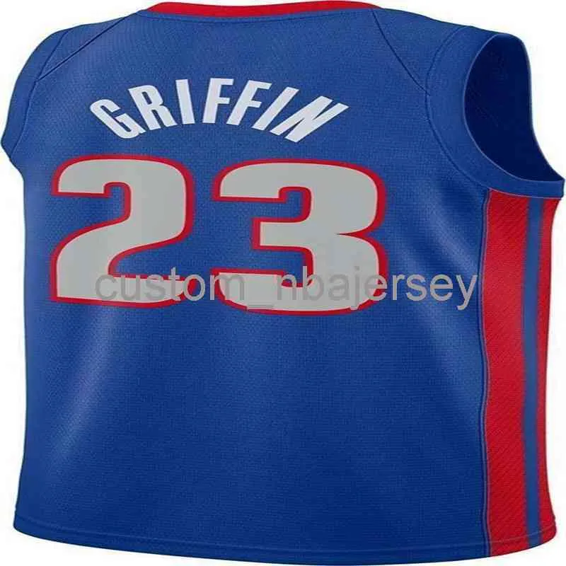 Blake Griffin 23 Jersey stitched custom name any number Basketball Jerseys