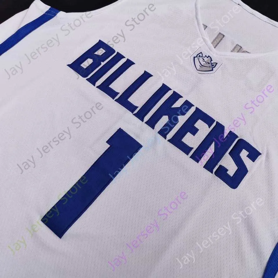 2021 Billikens Basketball Jersey NCAA College Goodwin Gibson Jimerson Perkins Jacobs Yuri Collins Thatch Jr. Bell Jr. Tay Weaver Hughes Reed