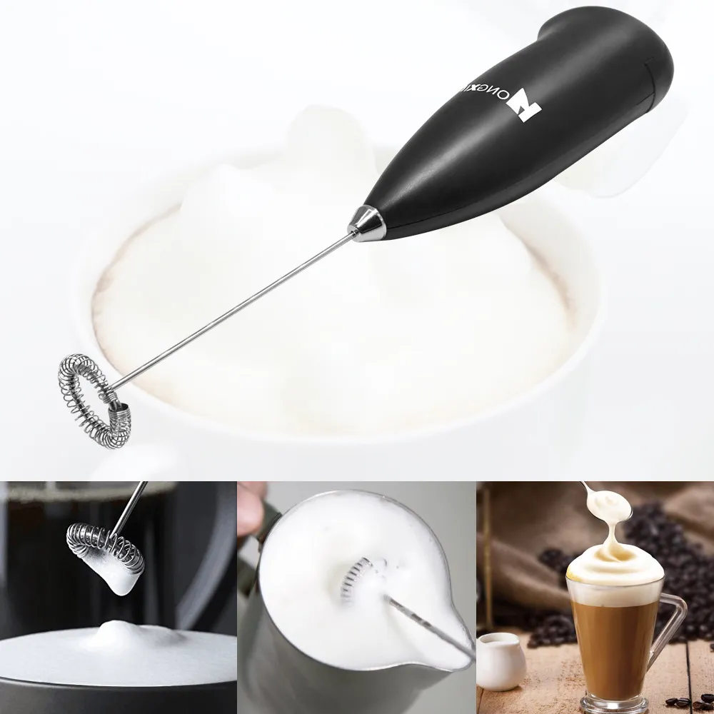 Kahve Süt Frother Çırpma Aracı Elektrikli Mini Ev Mutfak Yumurta Beyaz Köpük Blender Pişirme Krem Çırpma