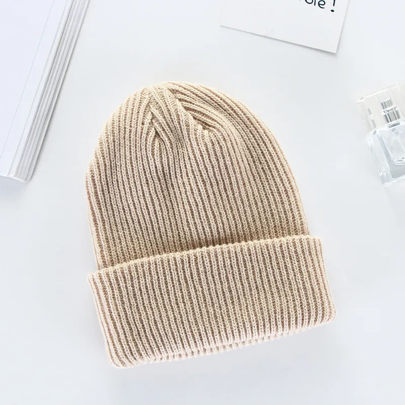 Heren Winter Hat Manchet Muts Dagelijks Warme Zachte Knit Skull Beanie Caps One Size Fits Meest voor Mannen Vrouwen 10 Kleur Select