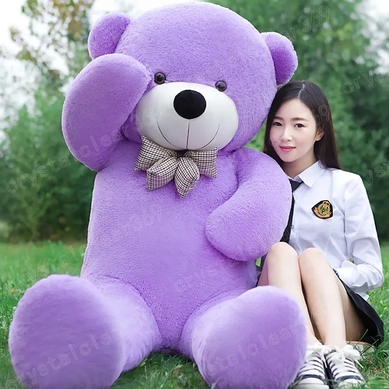 Poupée en peluche géante d'ours américain de haute qualité Peluche Peluche  Ours en peluche Jouets enfants Filles Saint-Valentin Amant Cadeau  d'anniversaire