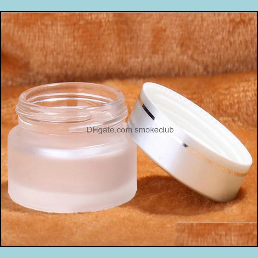 Bottles Packing Office School Business & Industrial Frosted Jars, 50Ml Frost Jars For Skin Care Cream Bottles, 50G Glass Empty Cosmetic Cont