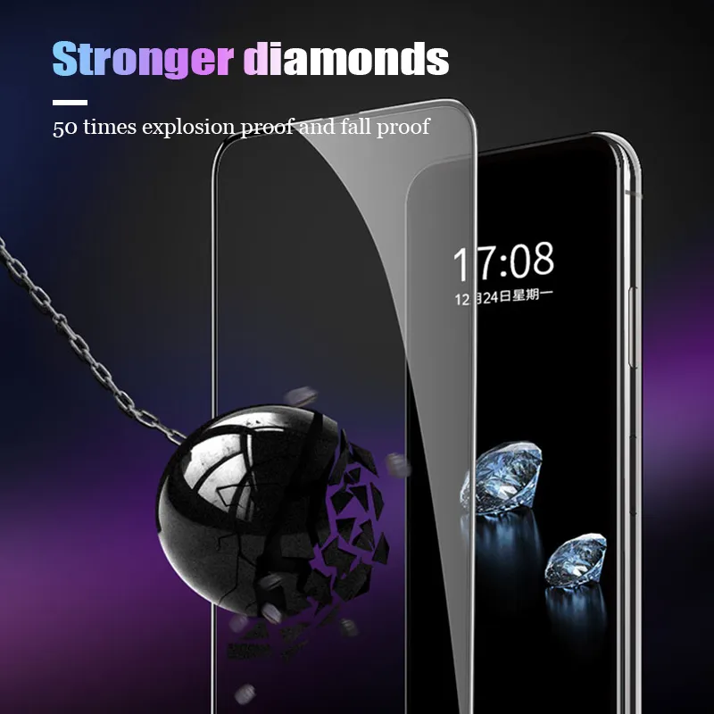 Protectores de pantalla de teléfono celular 9D vidrio protector completo vidrio templado para Huawei Honor 30 20 10 Lite 10i 20i 30i para Huawei Honor