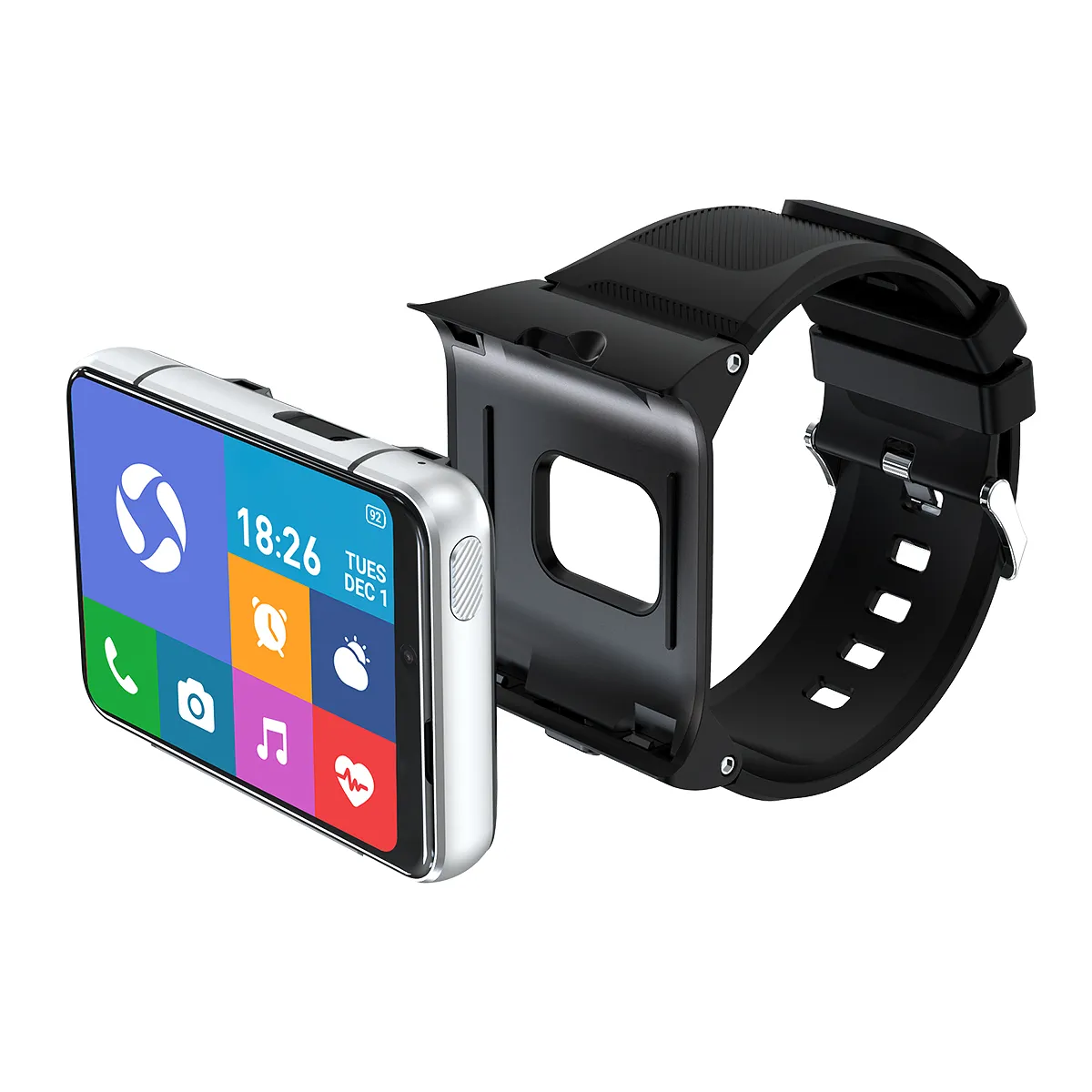 4G Android Smart Watch تدعم بطاقة SIM 2.88 بوصة شاشة تعمل باللمس الكاملة 13 مليون كاميرا 2.4G 5G WIFI GPS Sports Smartwatch S999 Bluetooth Watches Tracker