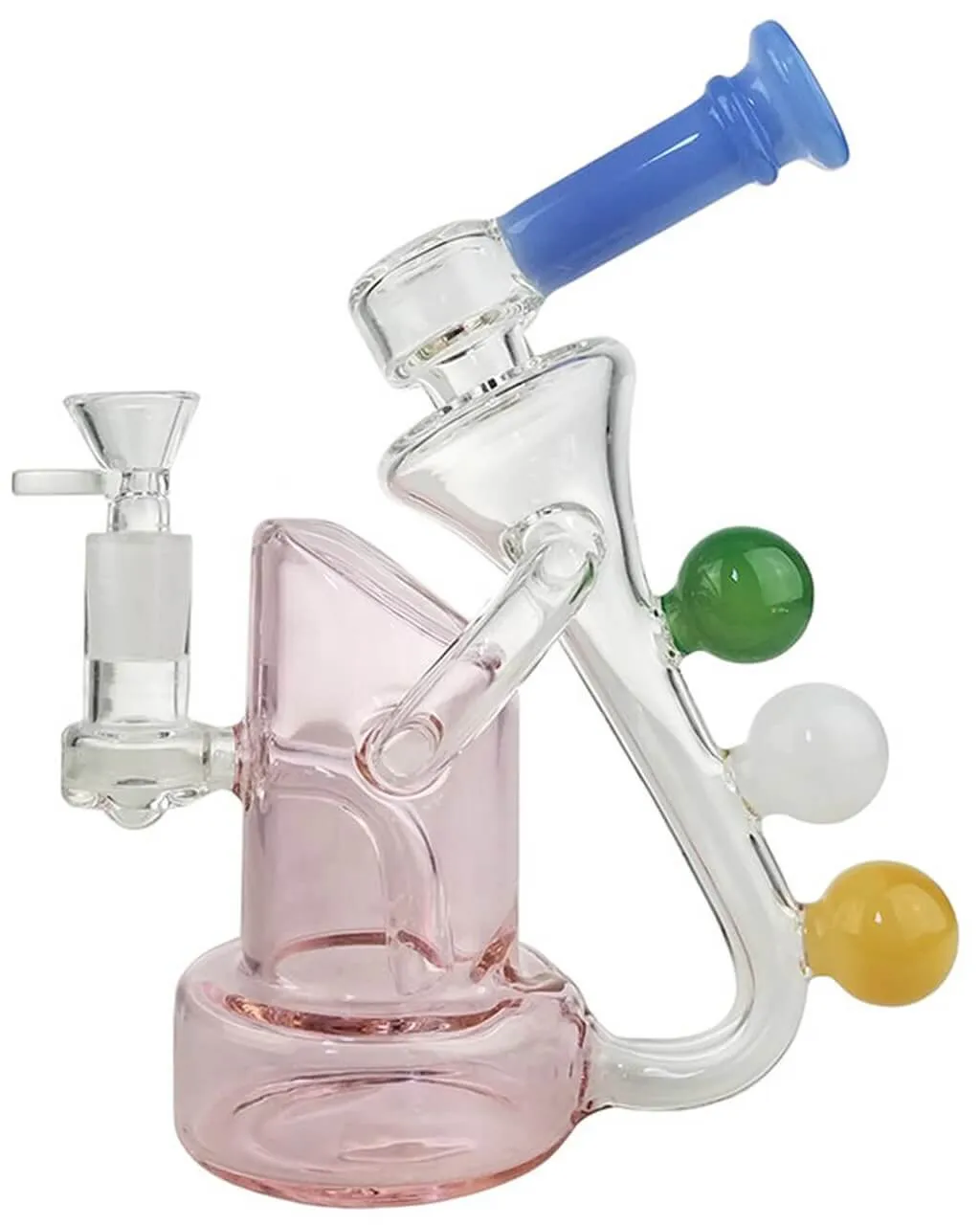 Haishahs Zlewki Bongs Water Pipe Portable Haisah Oil Burner Szklany Bubbler