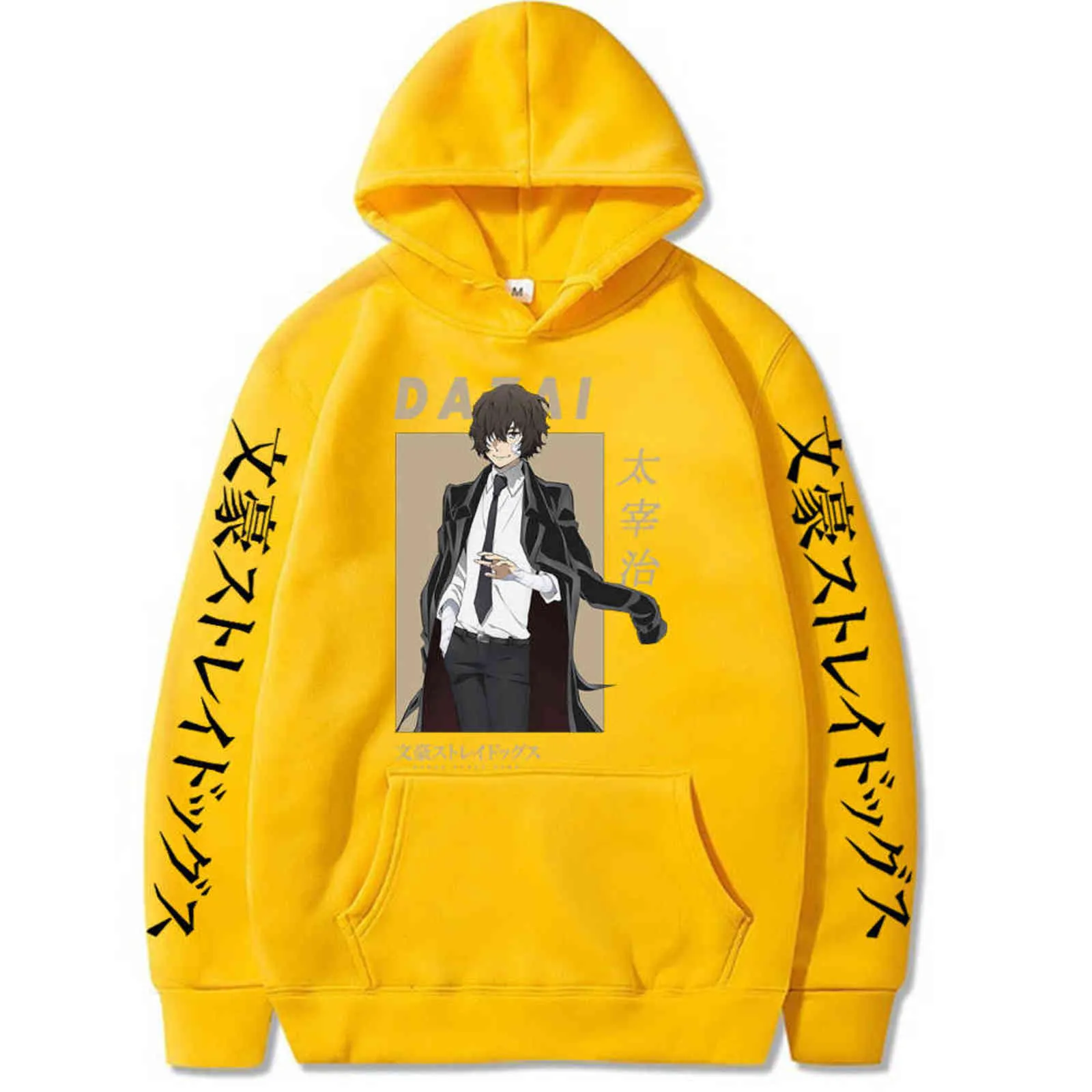 Cool Dazai Osamu Hoodie Bungo Stray Dogs Anime Sweatshirt Casual