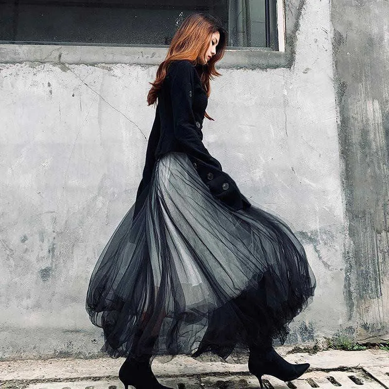 Gonna di pizzo nera sales