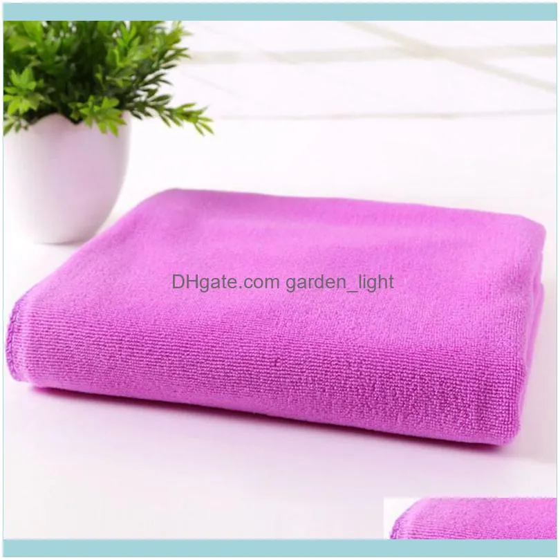 70 x 140 cm Fiber De Bambou Microfibre Sechage Rapide Douche Bath Towel Douce Super Absorbant Home Textile Large Thick Towel