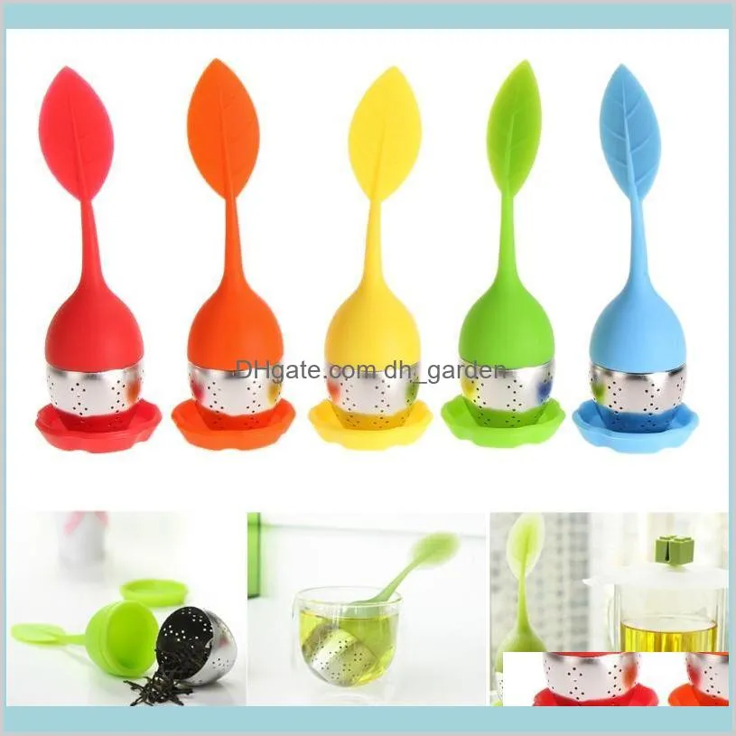 silicone tea infuser Leaf Silicone Infuser