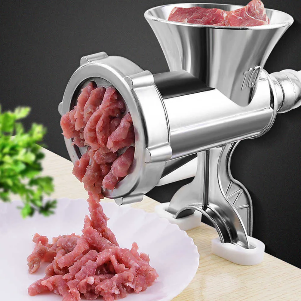 Handheld Best Hand Meat Grinder Sausage Stuffer Food Processor Chopper