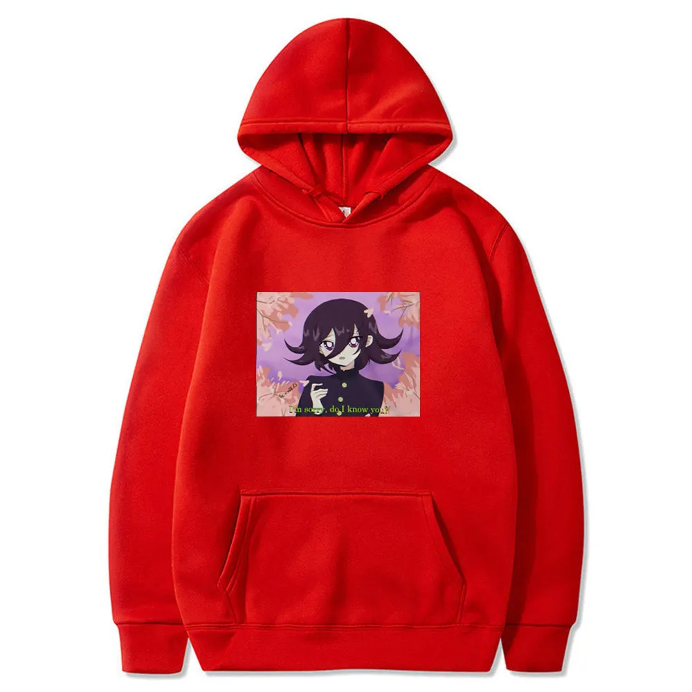 90s Anime Danganronpa Ouma Kokichi Sweatshirt Men Cotton Hoodie Harajuku Y0319