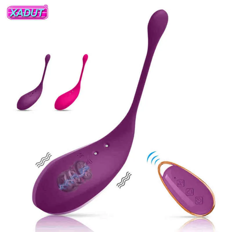 NXY Sex wibratory pilotowe wibrujące jaja miłość dla kobiet G-Spot Wearable Ball Wireless wibrator majtki żeński sex zabawki Towary dla dorosłych 18 1207