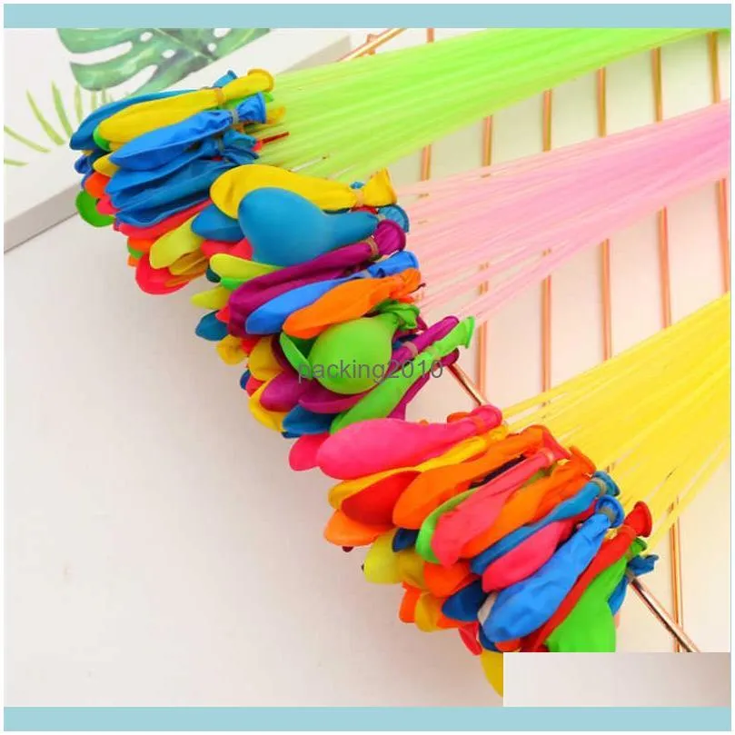 Multi Color Both Boy And Girl Pool Beach Balloons Toy Summer Outdoor Party Decoration Water Balloon For Kid Entertainment