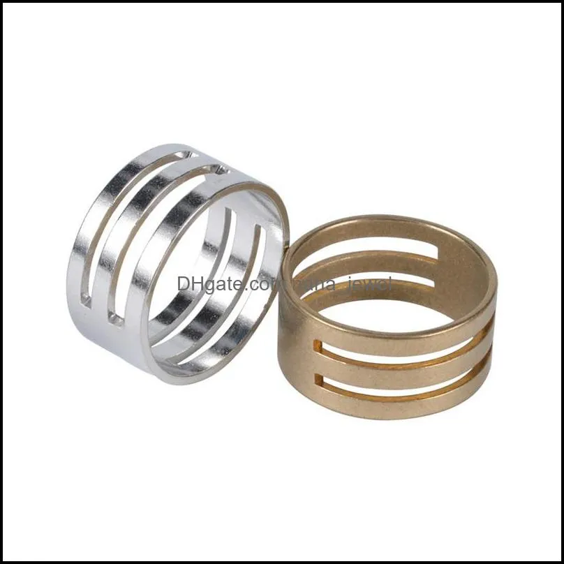 Stainless Steel Jump Rings Open&close Tools Copper Steel Color Finger Circle Ring For DIY Jewelry Making Tools 1706 Q2