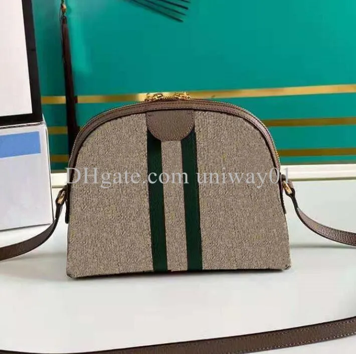 Designer de moda feminina bolsa bolsa concha ombro mensageiro cruz corpo letras zíper data código número série