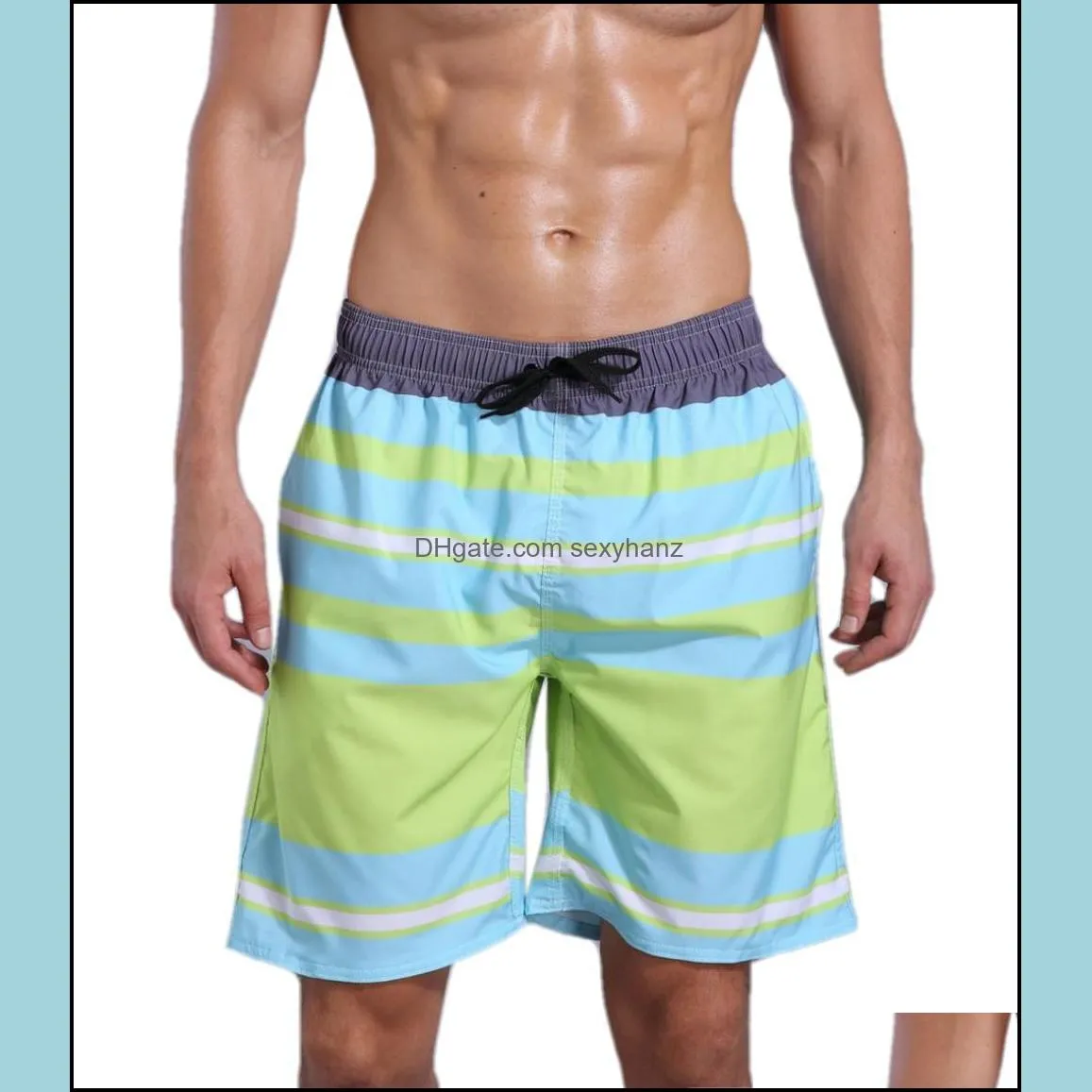 10pcs Hot Men Board Shorts Plus Size Surf Trunks Swimwear with Size 40 42 44 Twin Micro Fiber Boardshorts Beachwear Bulk