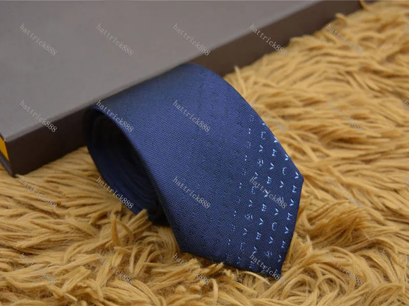 Accessori moda Cravatta Cravatta di seta classica da uomo di lusso di marca per uomo Cravatta da lavoro Cravatta da uomo di alta qualità con logo