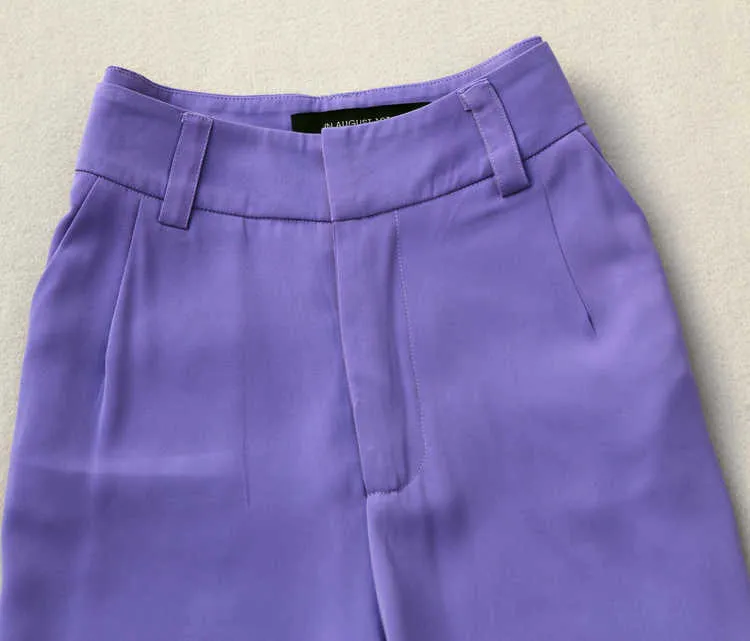 strapless open back dress Women's Can't Sit Still Pants, Purple