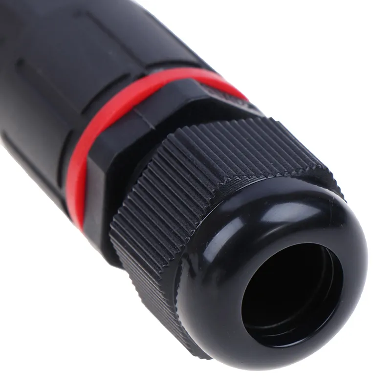 IP67/IP68 Waterproof Deo Connector T Shape 2/3Pin Cable Wire Gland