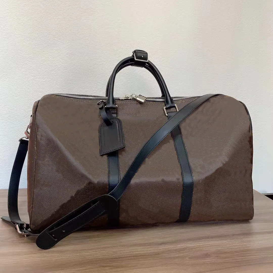 トラベルバッグオールドフラワーメンズハンドバッグビッグボストンコントラスト高品質ダッフルバッグバックパック50cmデザイナー女性トートハンドバッグ手荷物