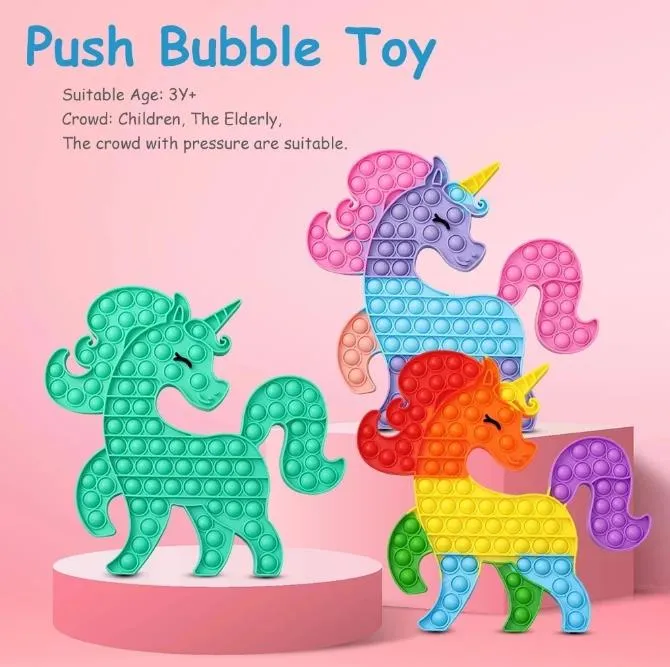Pop It Bebe Puzzle Enfant 3 4 5 6 Ans Fidget Toys Anti Stress Enfant  Antistress Popite pour Enfant Anti Stress Jouet Enfant J