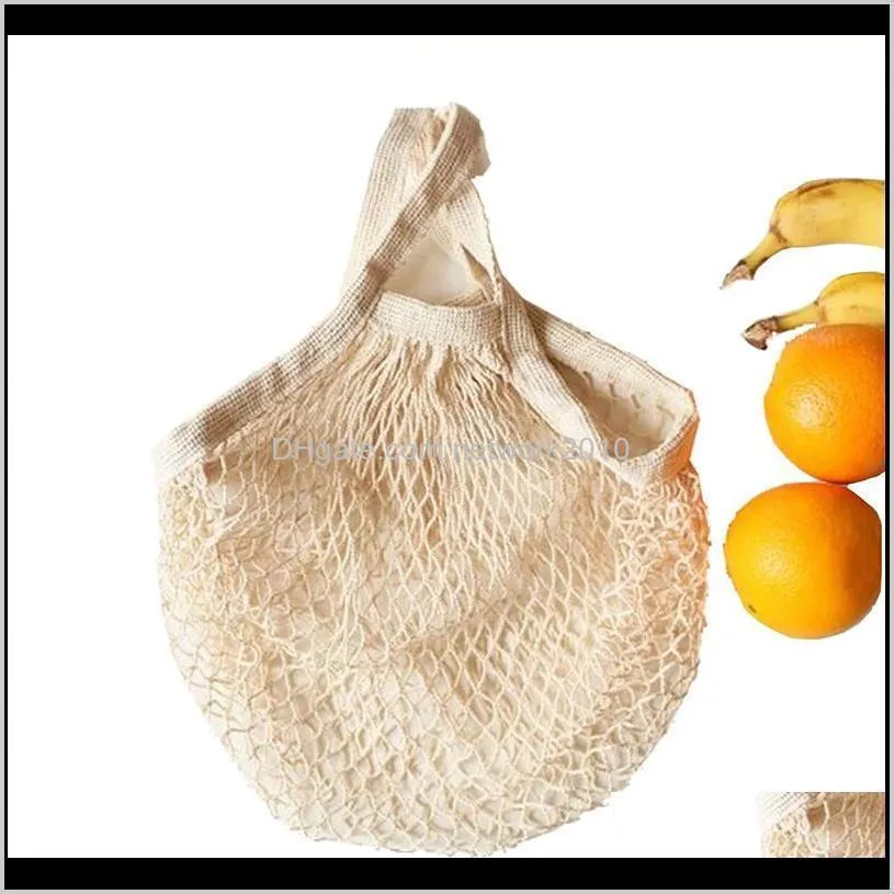 mesh shopping bag reusable string fruit storage handbag totes women shopping mesh net woven hanging bag shop grocery tote bag