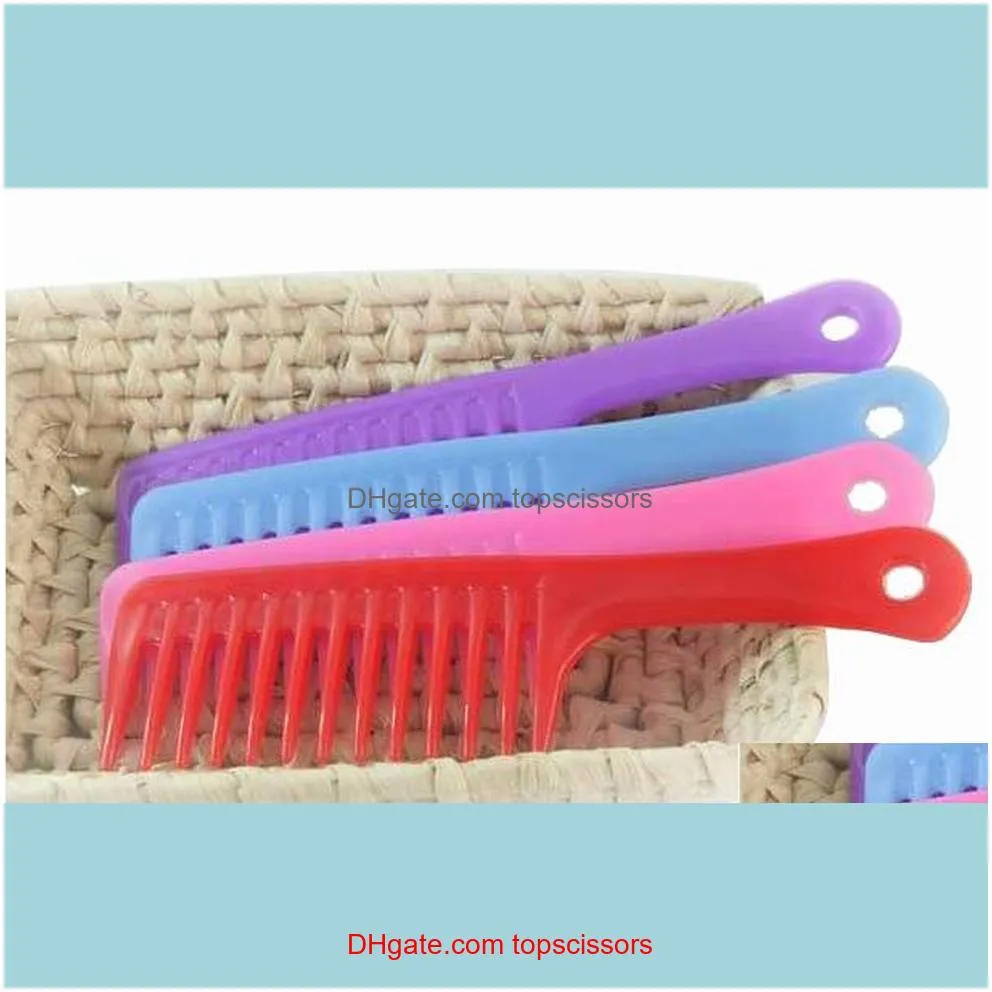 Curly hair special sub - color ordinary large tooth comb large S hairdressing comb hair tools wholesale