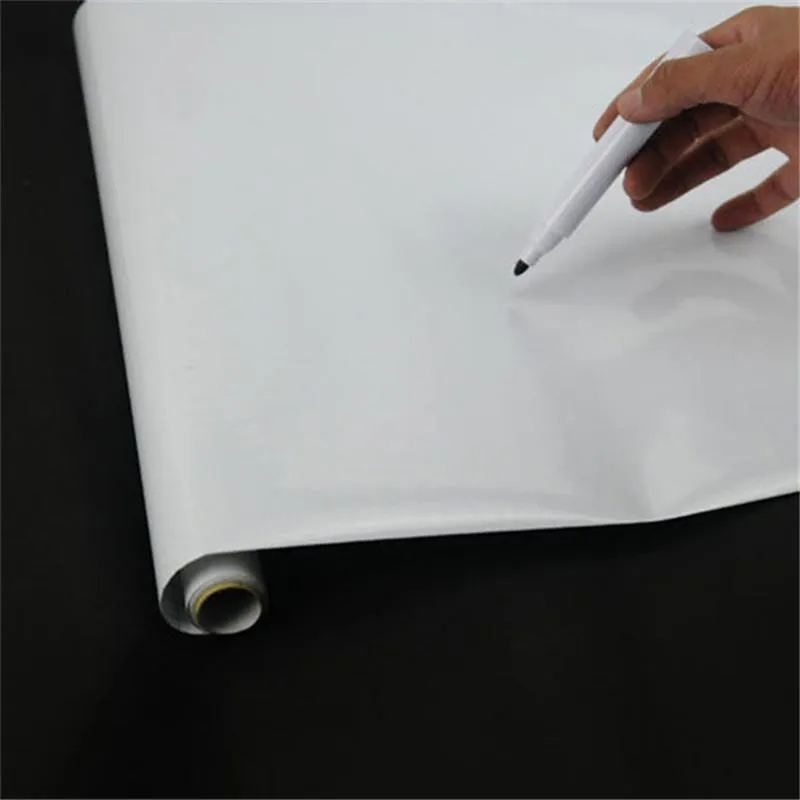 Self Adhesive Eraseable Sticky Paper For Walls For Kids Room Whiteboard  Decals For Painting, Writing, And Teaching From Qianxunya, $13.84