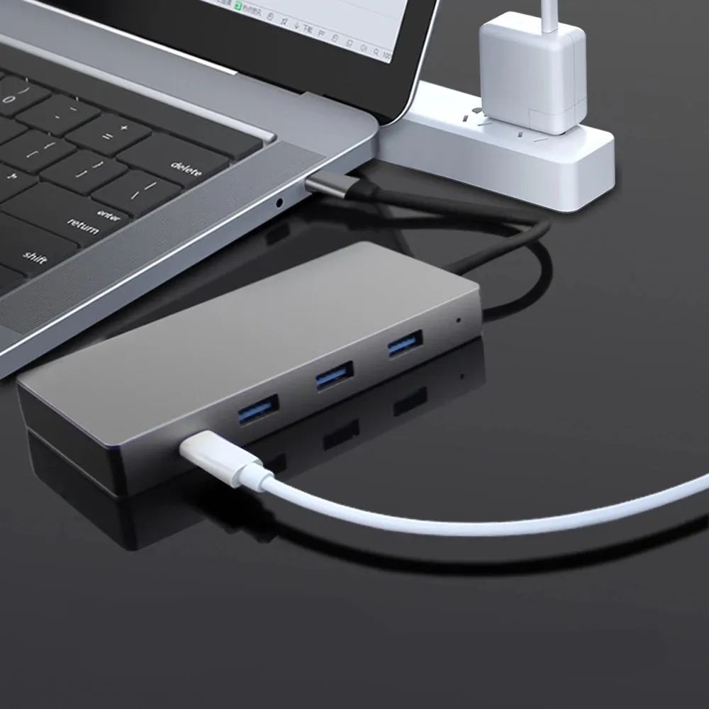 8 i 1 USB C Dockningsstation PD-adapter Bärbar hårddisk för M.2 SSD-nav till HD Convert Type-C-dator Mac Notebook