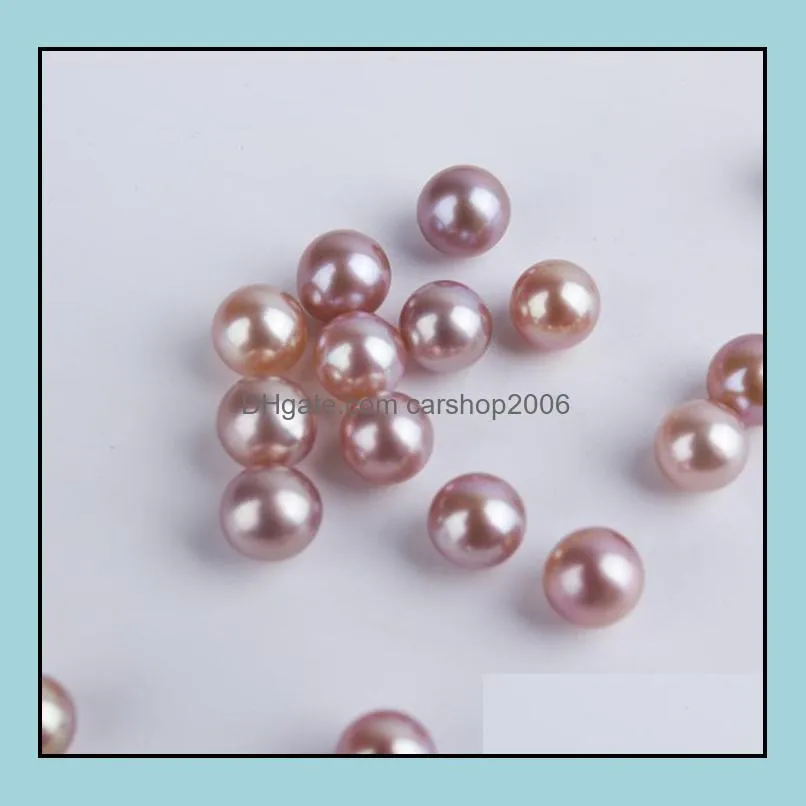 7.5-8mm Single Natural Freshwater Pearl Loose Beads Women`s Gift Jewelry