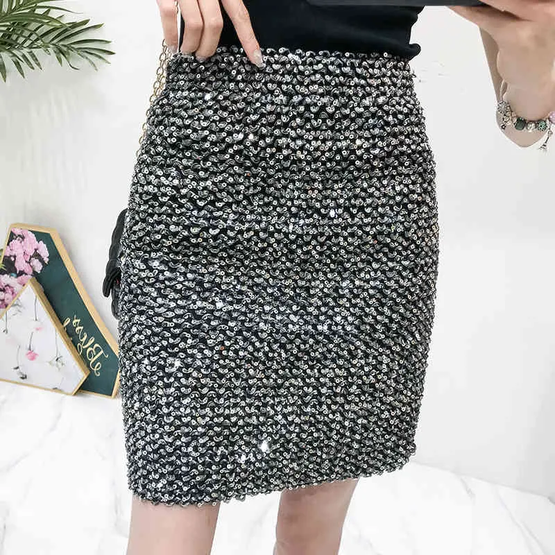 Ladies sequin pencil skirt sale