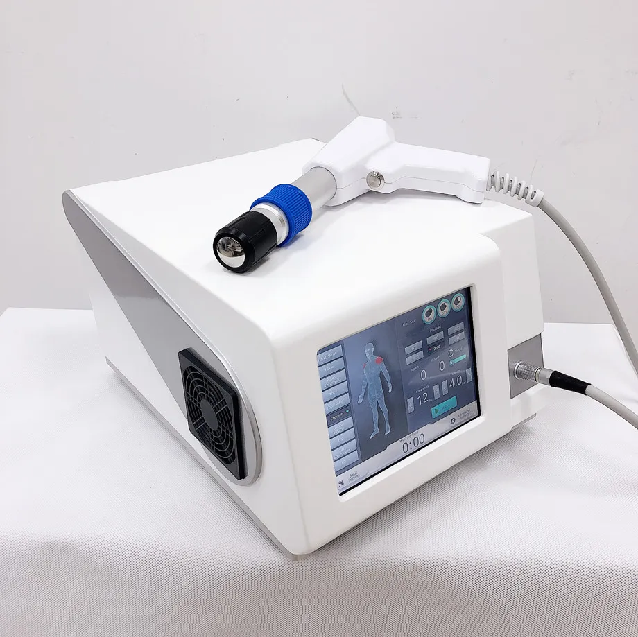 Hälsa Gadgets ESWT Shockwave Therapy Machine Pneumatiska Shock Wave Equipment för Body Pain Relief Ed Behandling och Cellulite Minska