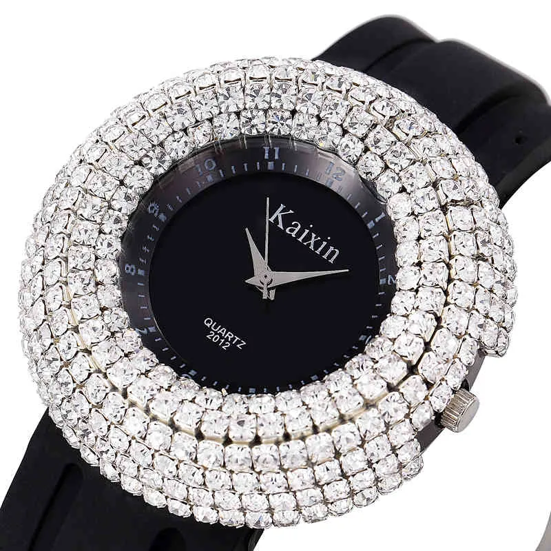 Relogio Feminino Kobiety Luksusowe Rhinestone Wrist Zegarki Damskie Damskie Damskie Zegar Montre Femme Saat Hodinky