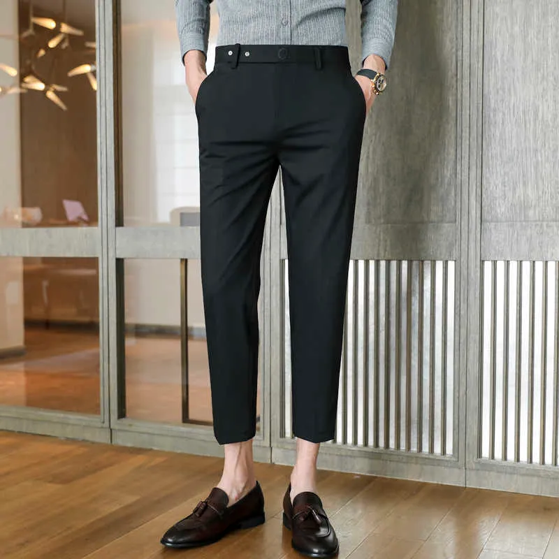 Pantaloni eleganti uomo neri sale