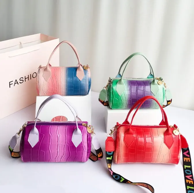 Mulheres travesseiro saco com um ombro moda senhora bolsa meninas bolsa crianças bolsas