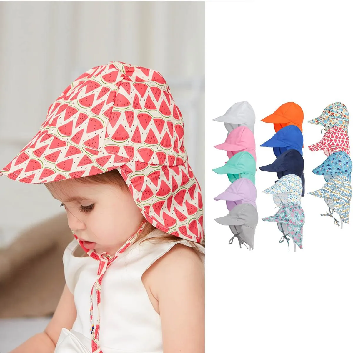 Chapeau de soleil seau INS pour enfants, vente en gros, floral de qualité, 14 couleurs, chapeaux de paille de pêcheur d'herbe pour bébés filles