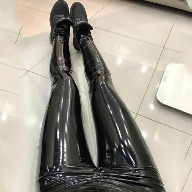 NORMOV-PU-Leather-Black-Pants-Leggings-High-Waist-Women-Sexy-Elastic-Skinny-Push-Up-Leggings-Stretch (1)